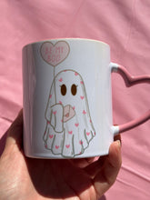 Load image into Gallery viewer, Be my Boo heart mug
