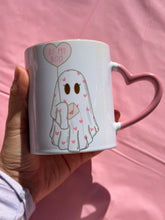 Load image into Gallery viewer, Be my Boo heart mug
