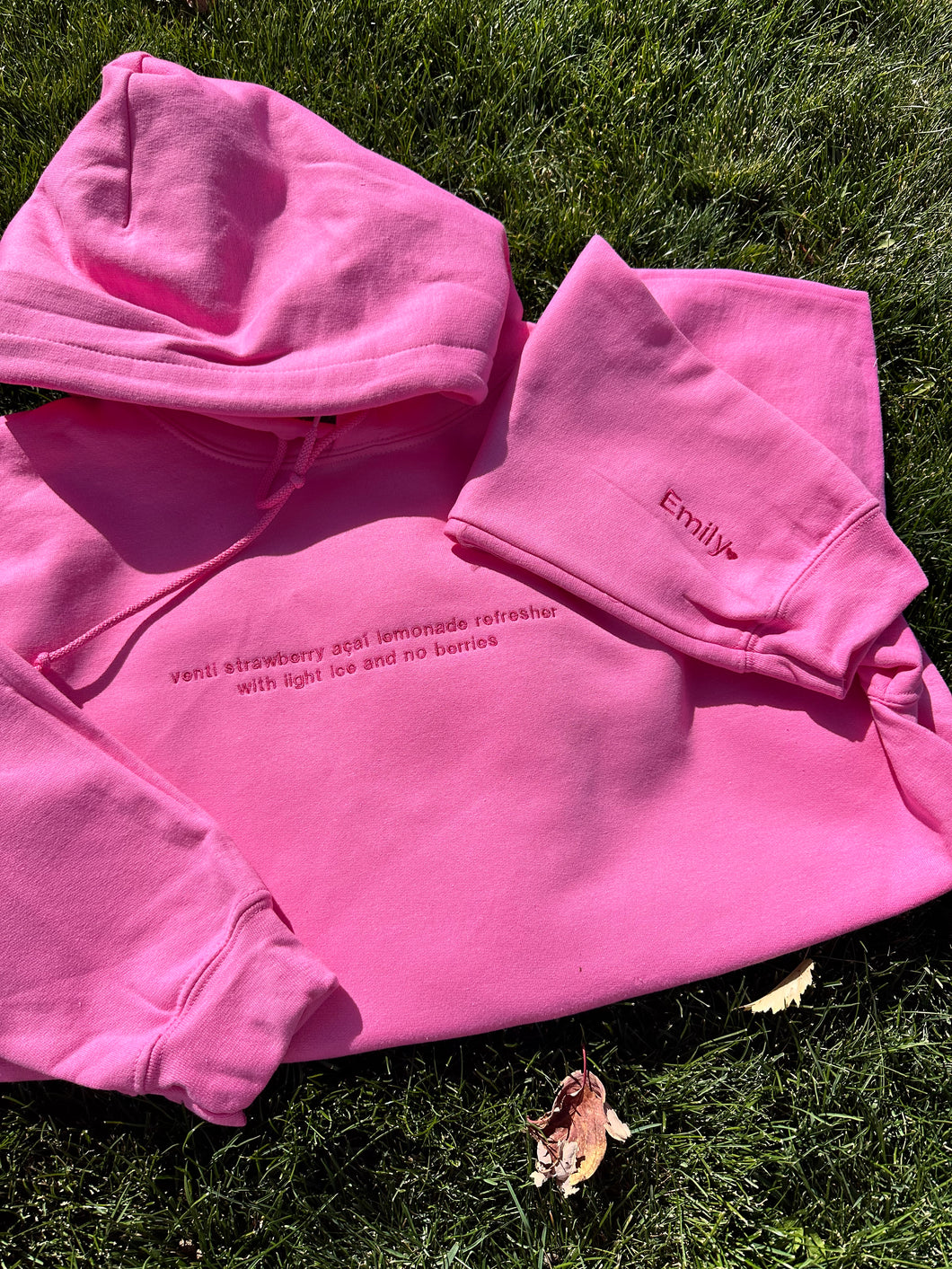 Strawberry açaí lemonade hoodie