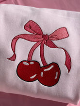 Load image into Gallery viewer, Cherry Bow Sweatshirt
