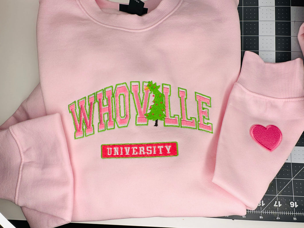 Whoville university sweatshirts