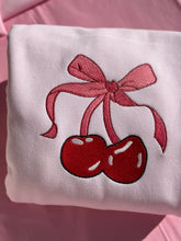 Load image into Gallery viewer, Cherry Bow Sweatshirt
