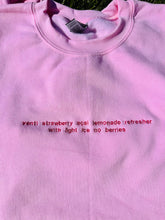 Load image into Gallery viewer, Strawberry Açaí Refresher Embroidered sweatshirts
