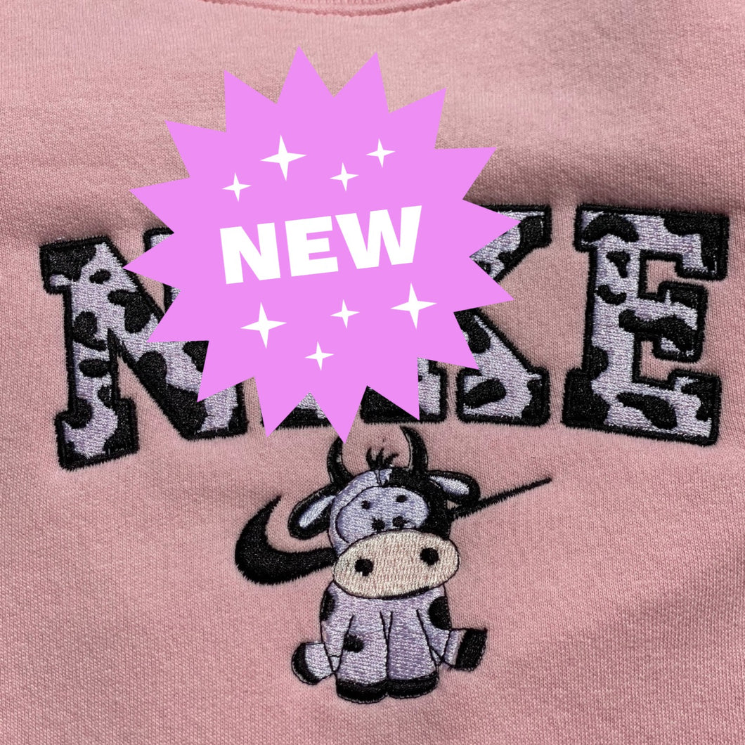 Cute cow sweatshirt