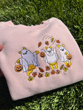 Load image into Gallery viewer, Boo bear embroidered sweatshirts| Cute Halloween sweatshirts (Copy)
