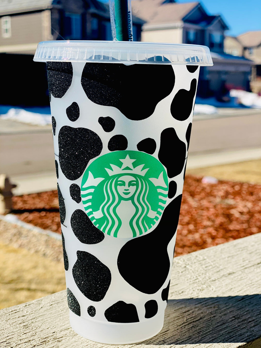 Cow Print Starbucks Cup | Cow Print Reusable Cup | Starbucks Cold Cup Cow Print | Cow Cup | Cow Spot Venti Cold Cup | Animal Print Tumbler