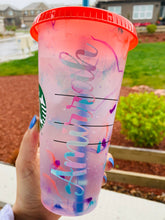 Load image into Gallery viewer, Starbucks Confetti Cup, Starbucks Color Changing Cup, Starbucks Tumbler, Starbucks Cup, Starbucks Summer 2021, Starbucks
