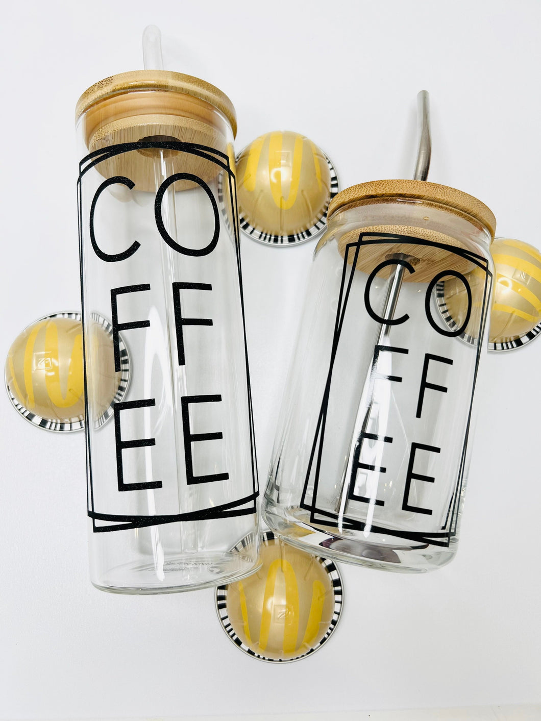 Coffee Beer Can Glass- Soda Can Glass, Housewarming Gift,Iced Coffee Cup, Mug, Glass Cup