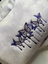 Load image into Gallery viewer, Embroidered hoodie, Embroidery Butterfly Sweatshirts Gift for her
