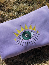 Load image into Gallery viewer, Evil eye embroidery sweatshirt
