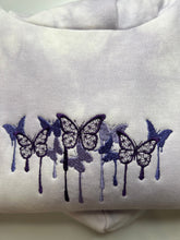 Load image into Gallery viewer, Embroidered hoodie, Embroidery Butterfly Sweatshirts Gift for her
