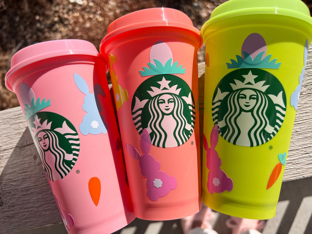 Starbucks Reusable Cups | Starbucks Hot Cup | Easter Starbucks Cup