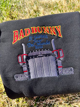 Load image into Gallery viewer, Eutdm bunny|El último tour del mundo Bad Bunny Embroidered Sweatshirt | Bad Bunny Yonagumi Embroidered Sweatshirts
