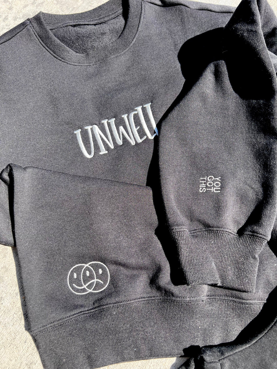 Unwell Set Sweatshirt and Shorts