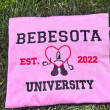 Load image into Gallery viewer, Bebesota University Embroidery T-shirt
