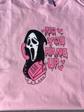 Load image into Gallery viewer, No You Hang Up Shirt,Ghostface Shirt,Halloween Shirt,Halloween Gift, Funny Ghostface Tee
