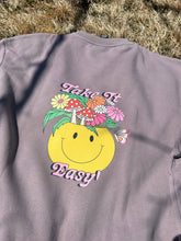 Load image into Gallery viewer, Take it Easy Sweatshirt/ Happy Flower Sweatshirts
