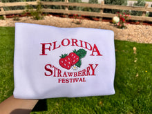 Load image into Gallery viewer, Florida Strawberry Festival  Embroidered sweatshirts
