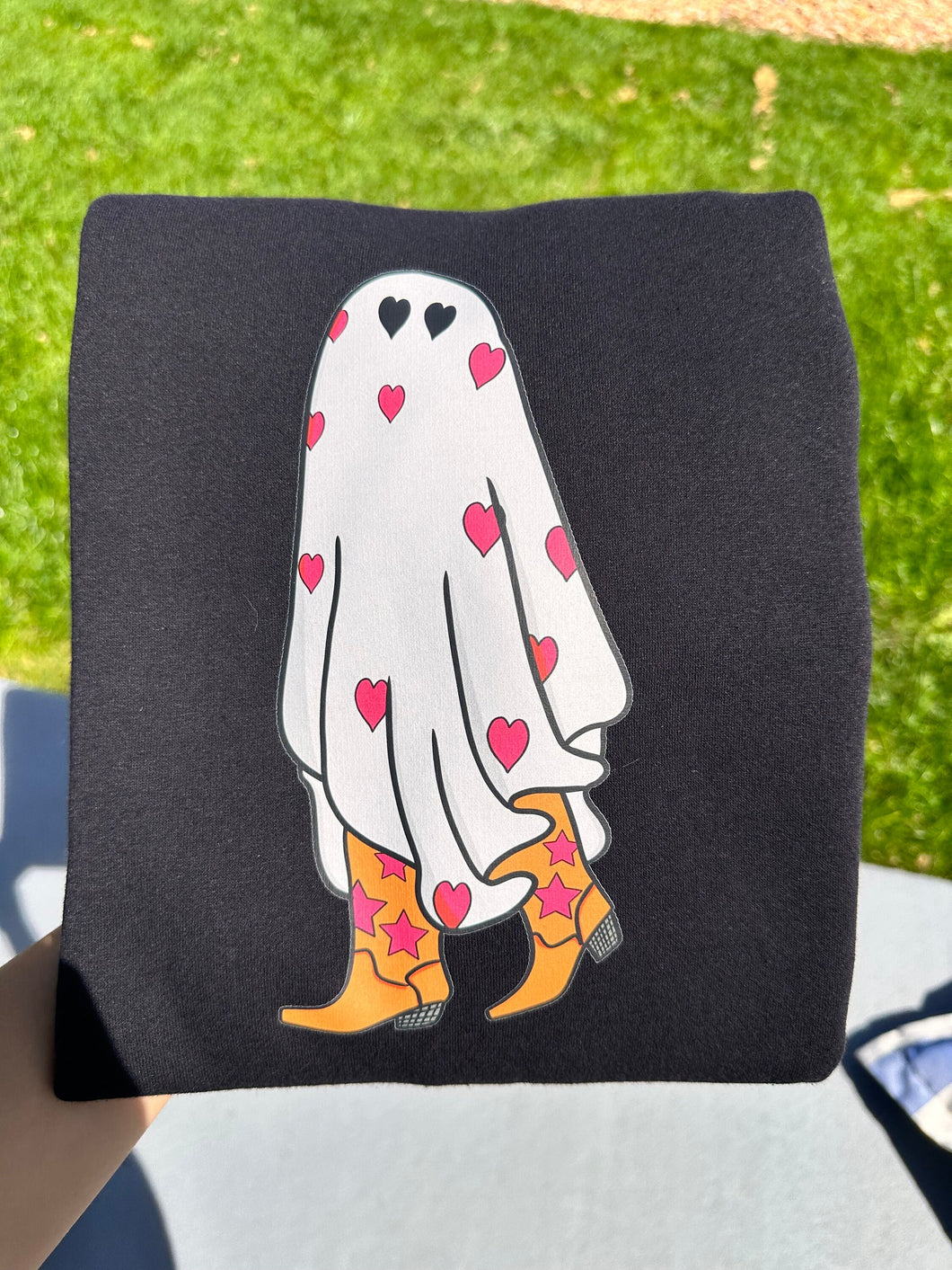 Cute cowgirl ghost sweatshirts