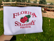 Load image into Gallery viewer, Florida Strawberry Festival  Embroidered sweatshirts
