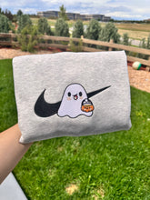 Load image into Gallery viewer, Cute Ghost Trick or Treat Halloween Sweatshirts| Embroidered Sweatshirts
