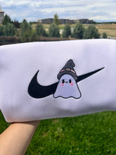 Load image into Gallery viewer, Cute Ghost Witch Halloween Sweatshirts| Embroidered Sweatshirts
