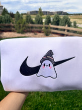 Load image into Gallery viewer, Cute Ghost Witch Halloween Sweatshirts| Embroidered Sweatshirts
