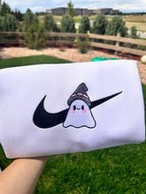 Load image into Gallery viewer, Cute Ghost Witch Halloween Sweatshirts| Embroidered Sweatshirts
