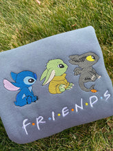 Load image into Gallery viewer, Friend Cute Embroidered Sweatshirts Gifts for her
