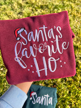 Load image into Gallery viewer, Santa Favorite Ho Christmas Sweatshirts
