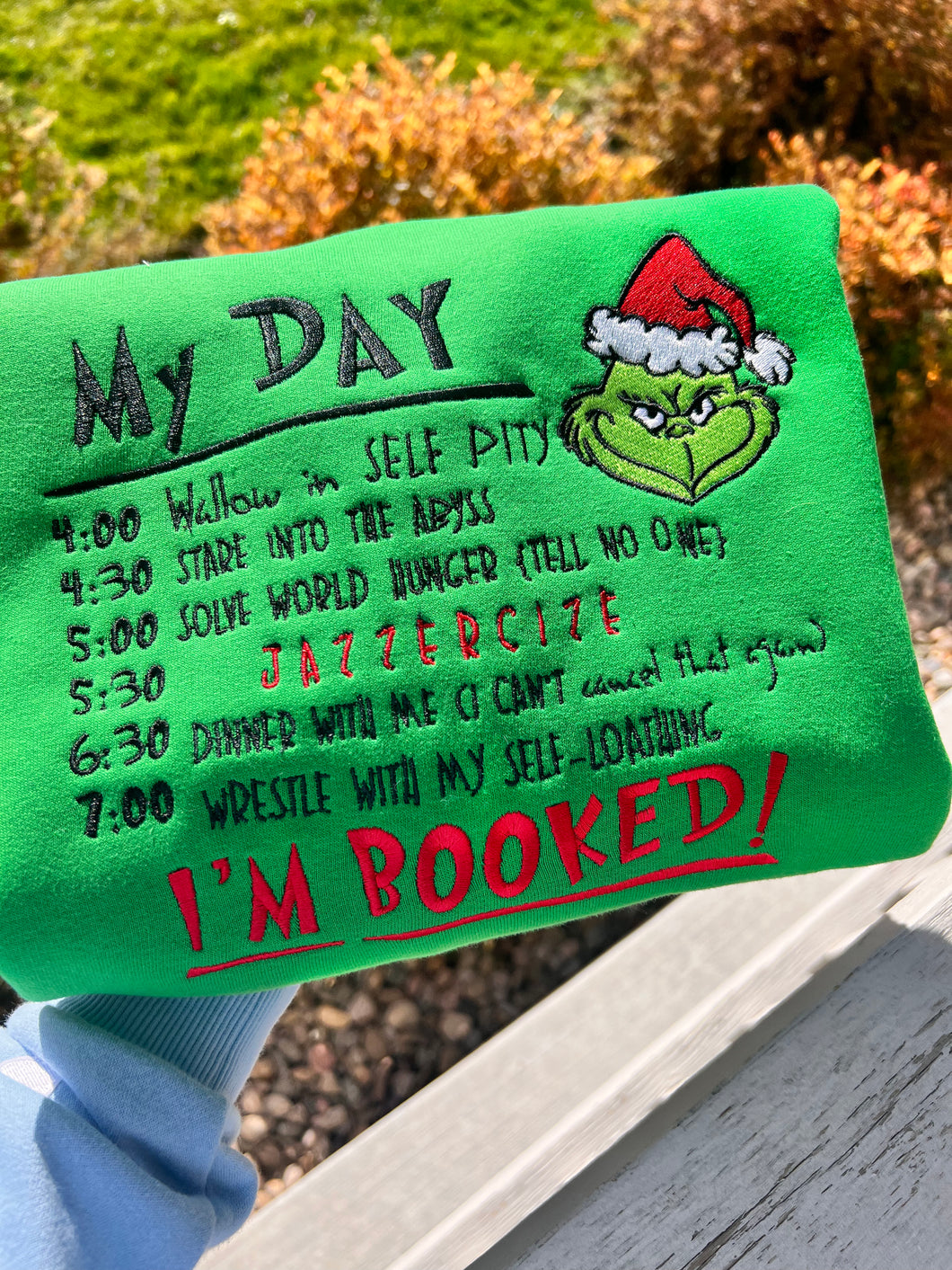 My Day UNISEX Embroidered Sweatshirts, Gifts for her