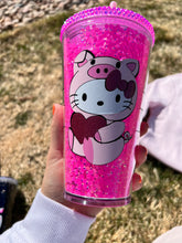 Load image into Gallery viewer, Kitty Pig Tumbler
