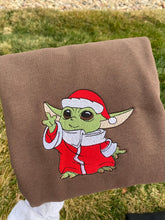 Load image into Gallery viewer, Baby Santa Embroidered Sweatshirts Gifts for her
