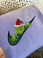 Load image into Gallery viewer, Grinch Embroidered Sweatshirts, Gifts for her
