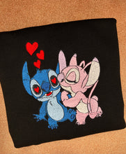 Load image into Gallery viewer, Valentines Day Couple Embroidered Sweatshirts, Gifts for her
