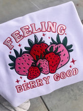 Load image into Gallery viewer, Feeling Berry Good Sweatshirt
