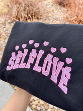 Load image into Gallery viewer, Selflove Embroidered Sweatshirts, Gifts for her
