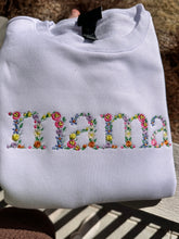 Load image into Gallery viewer, MAMA Flower Sweatshirt
