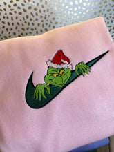 Load image into Gallery viewer, Grinch Embroidered Sweatshirts, Gifts for her
