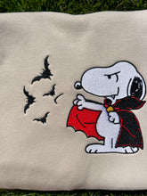 Load image into Gallery viewer, Vampire Dog Halloween Sweatshirts
