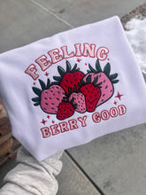 Load image into Gallery viewer, Feeling Berry Good Sweatshirt
