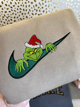 Load image into Gallery viewer, Grinch Embroidered Sweatshirts, Gifts for her
