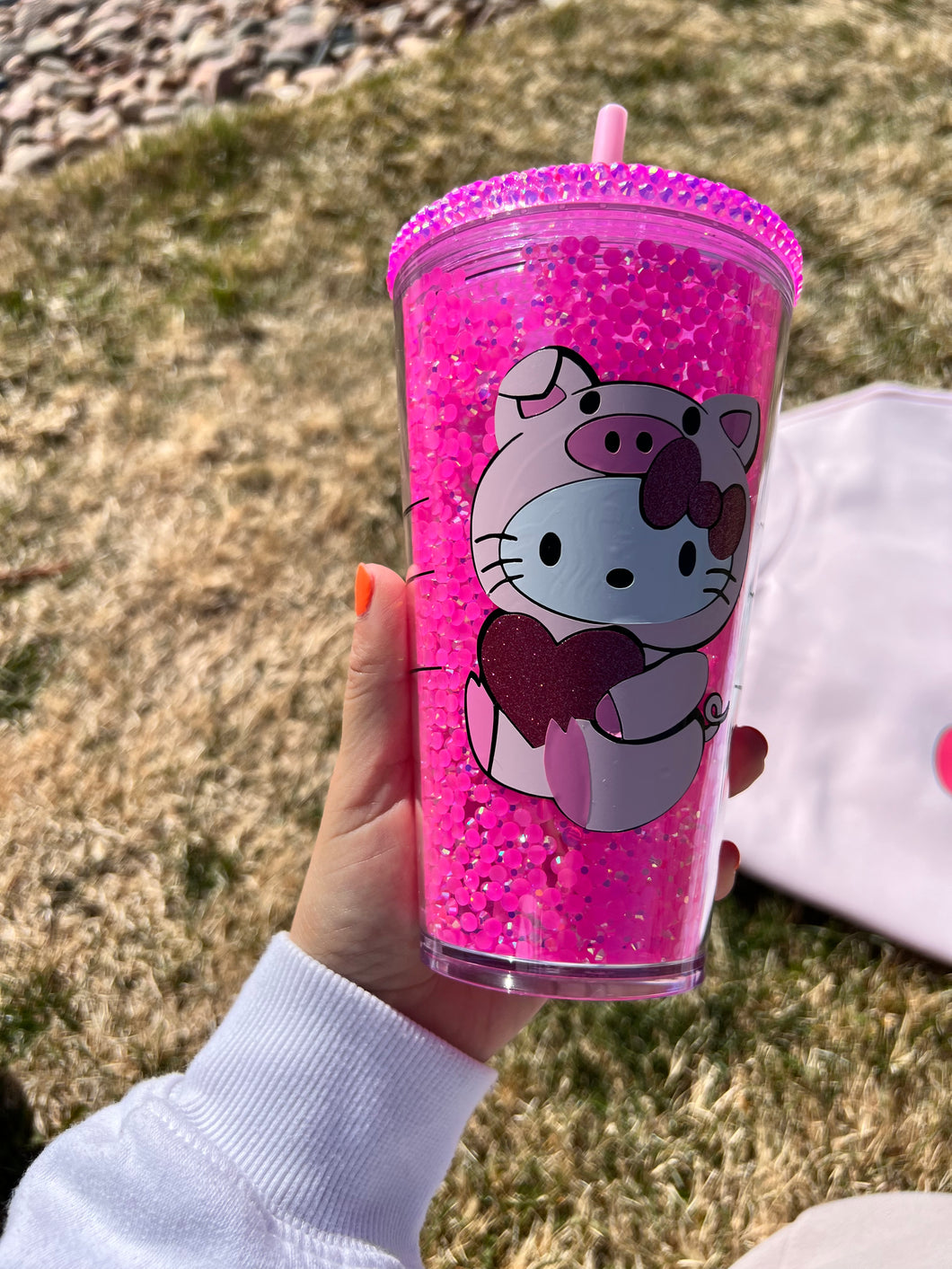 Kitty Pig Tumbler