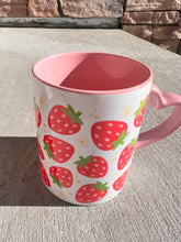 Load image into Gallery viewer, Strawberrys heart mug
