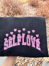 Load image into Gallery viewer, Selflove Embroidered Sweatshirts, Gifts for her
