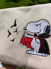 Load image into Gallery viewer, Vampire Dog Halloween Sweatshirts
