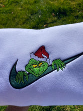 Load image into Gallery viewer, Grinch Embroidered Sweatshirts, Gifts for her
