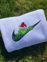 Load image into Gallery viewer, Grinch Embroidered Sweatshirts, Gifts for her
